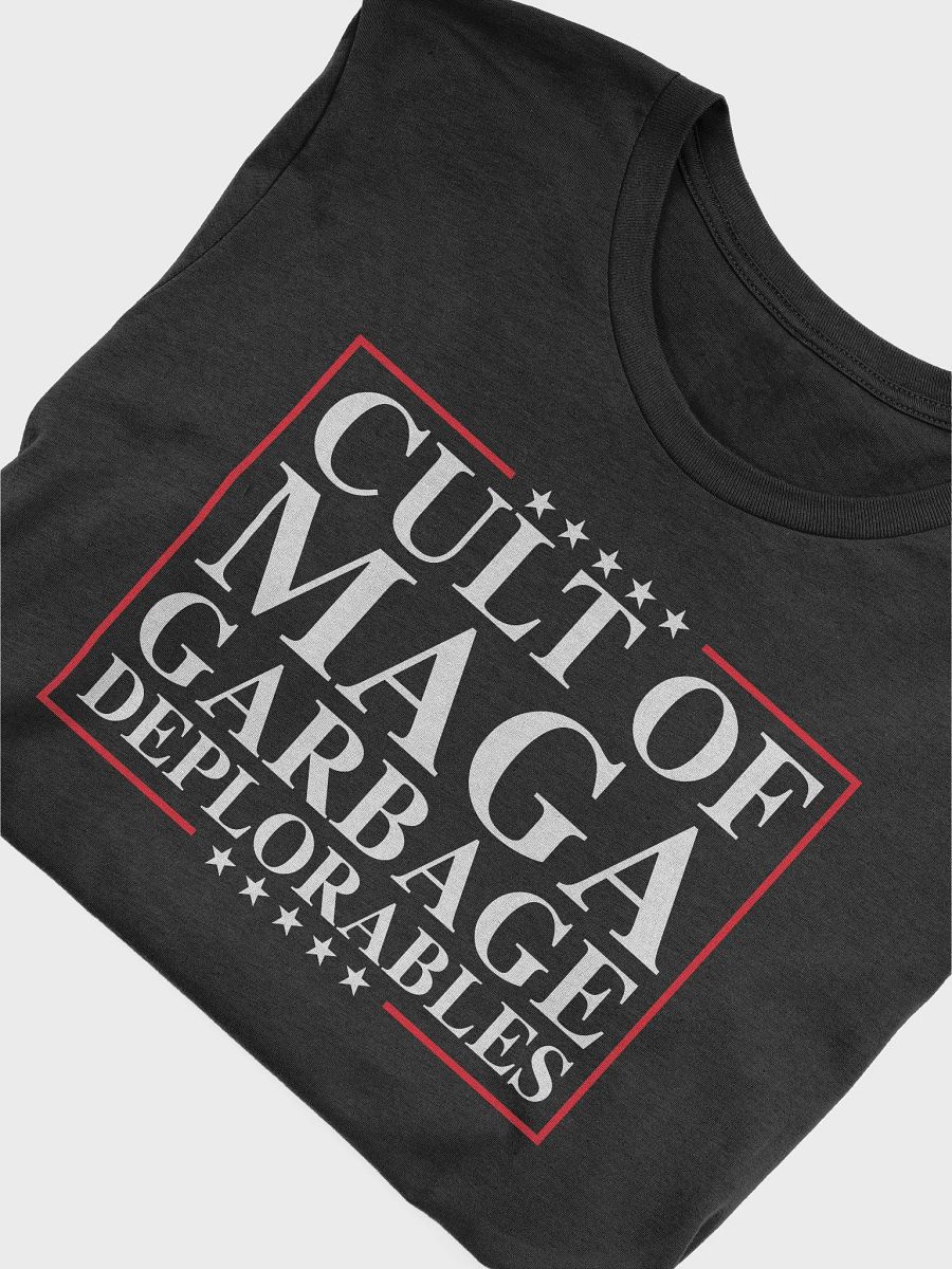 Cult of MAGA Garbage Deplorables Shirt product image (26)