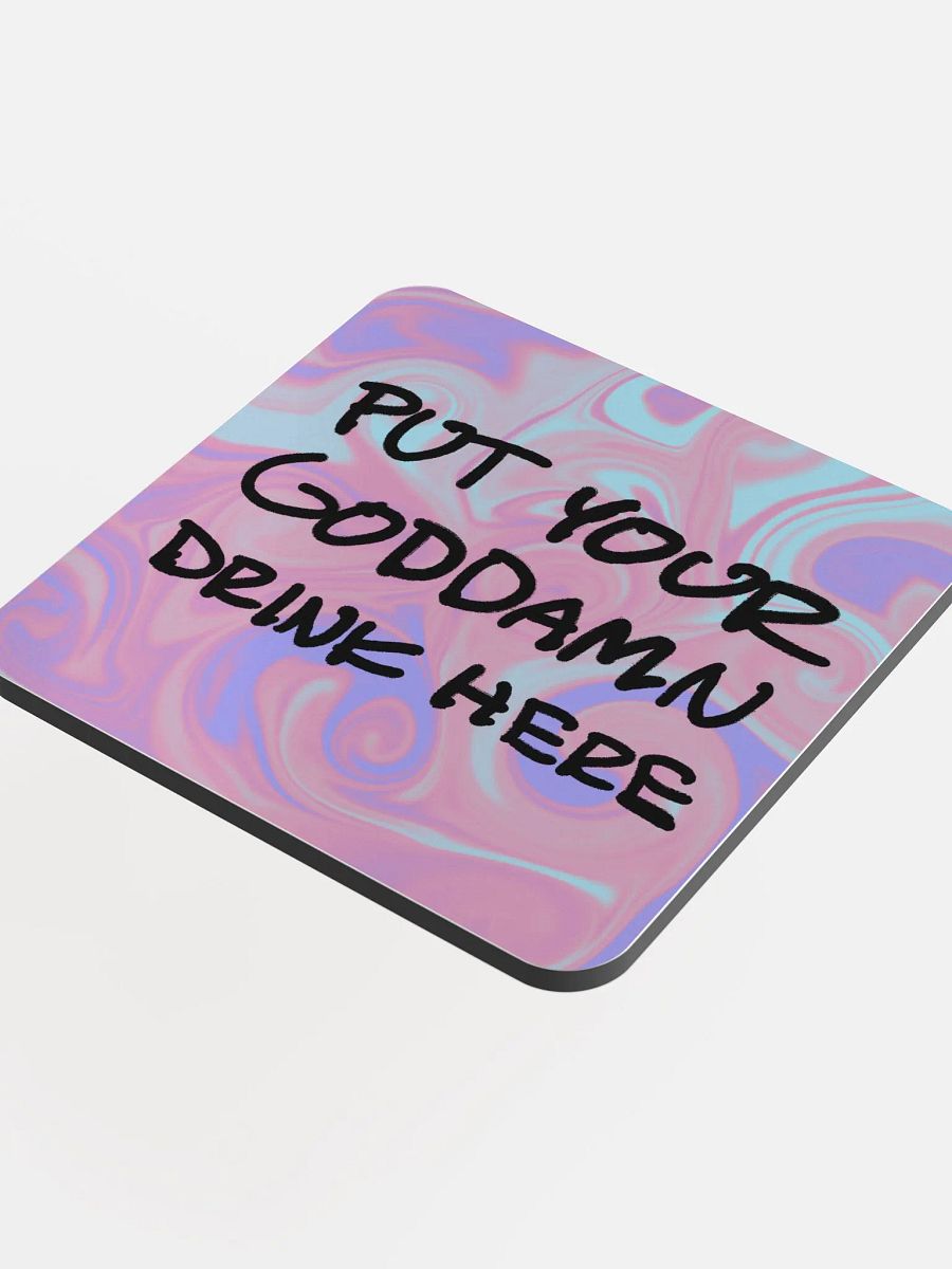 PYGDH coaster (trippy marble #1) product image (4)