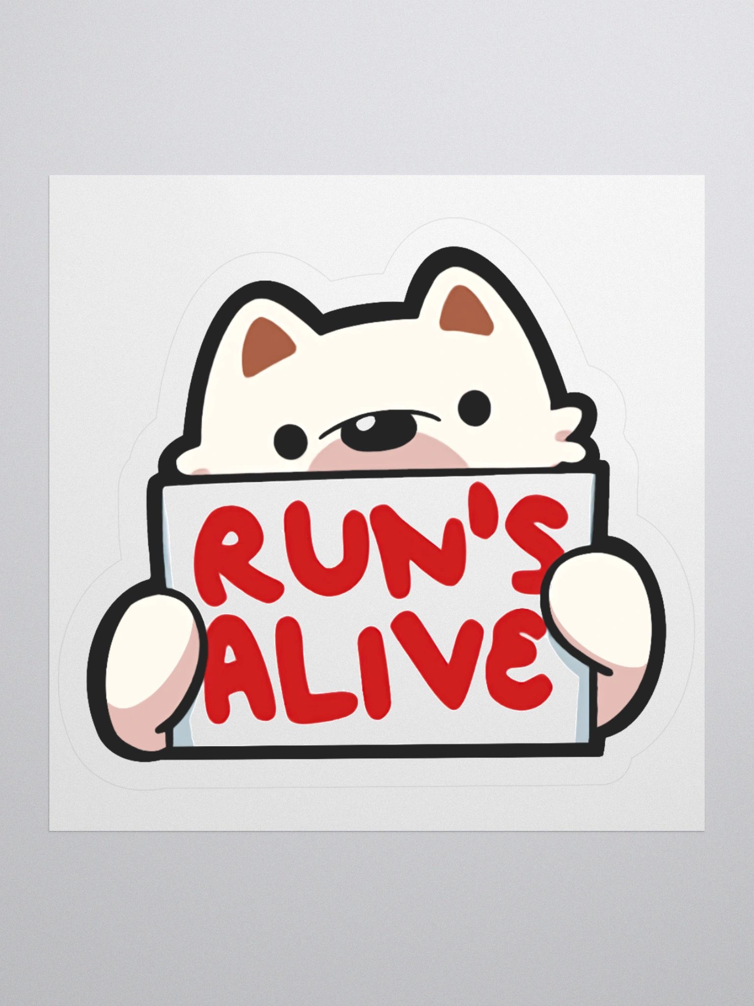 Run's Alive Sticker OG Edition product image (1)