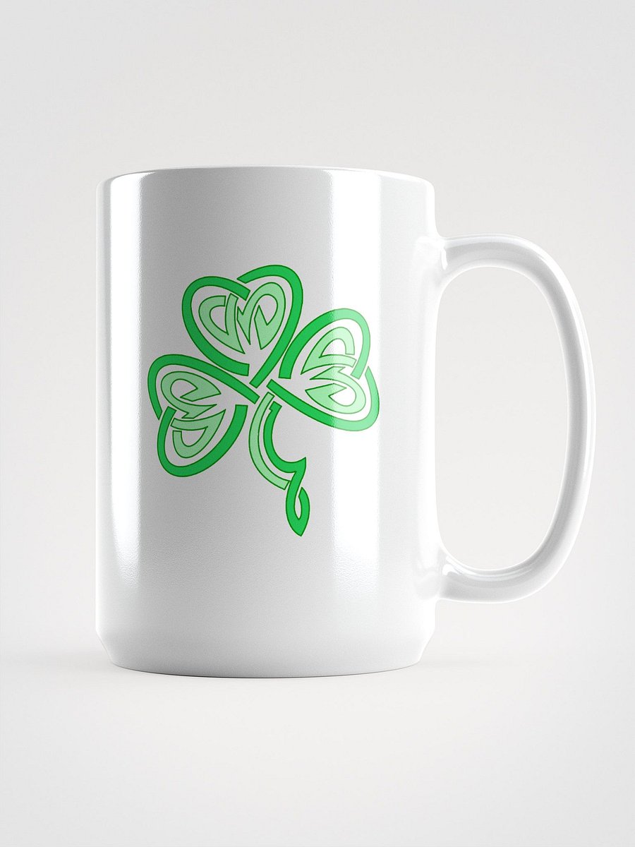 Shamrock Symbol Design - Celtic Luck Art, Irish Heritage Print, St. Patrick’s Spirituality product image (1)