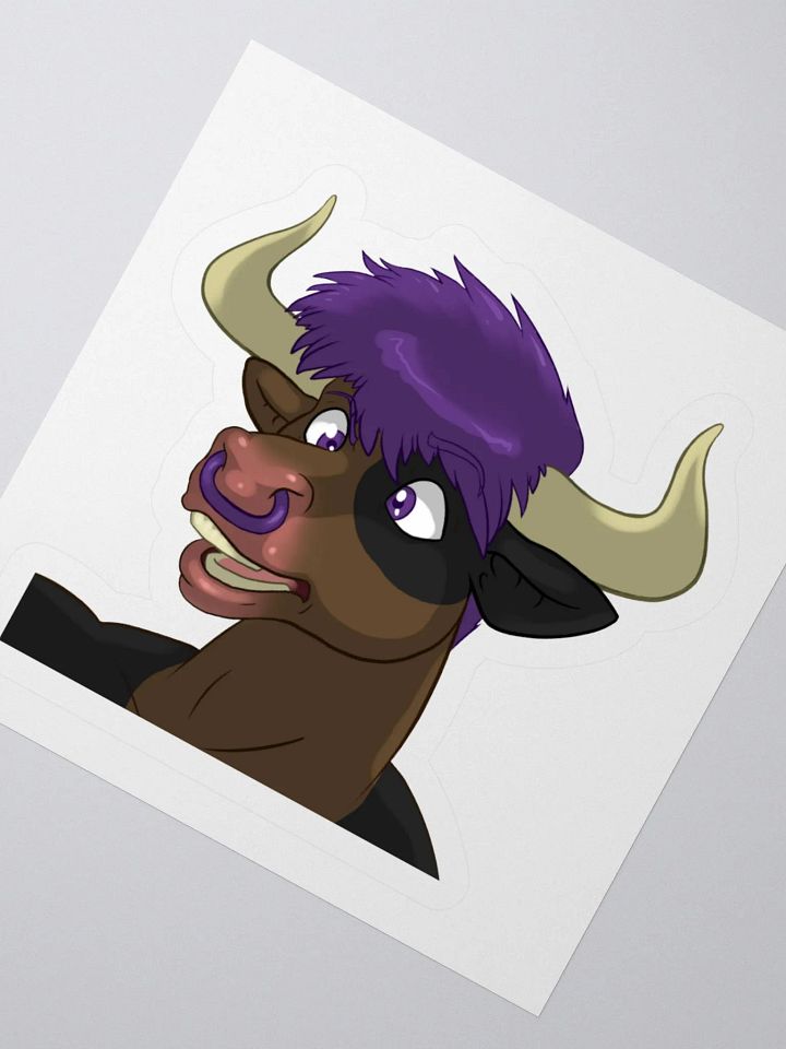 Yuuma WTF Emote Sticker product image (2)