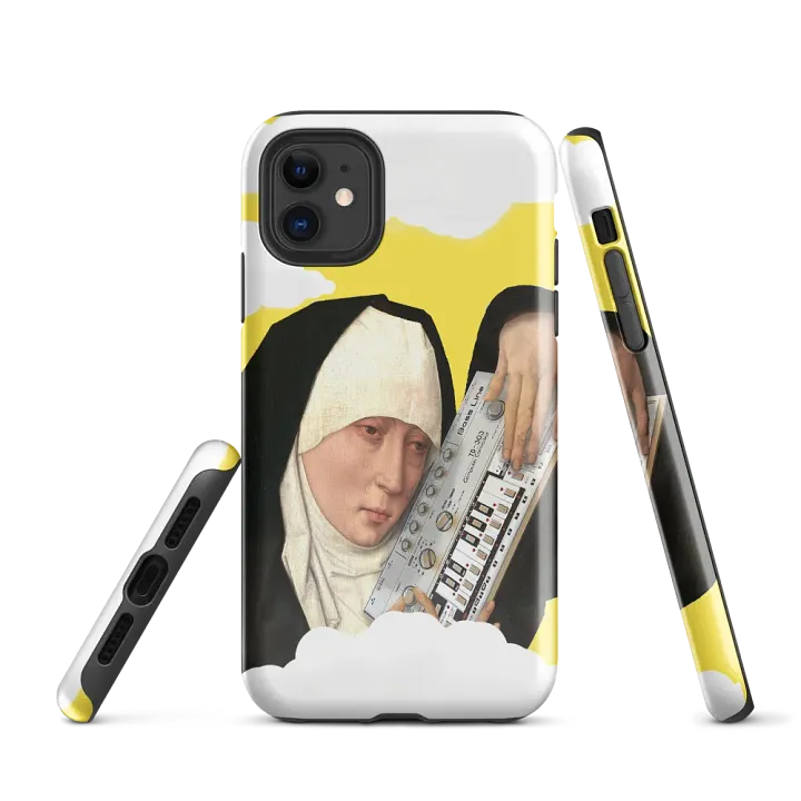 Mater Dolorosa meets Roland TB 303 by Frank Fonik, Techno EDM Tough Case for iPhone® product image (1)