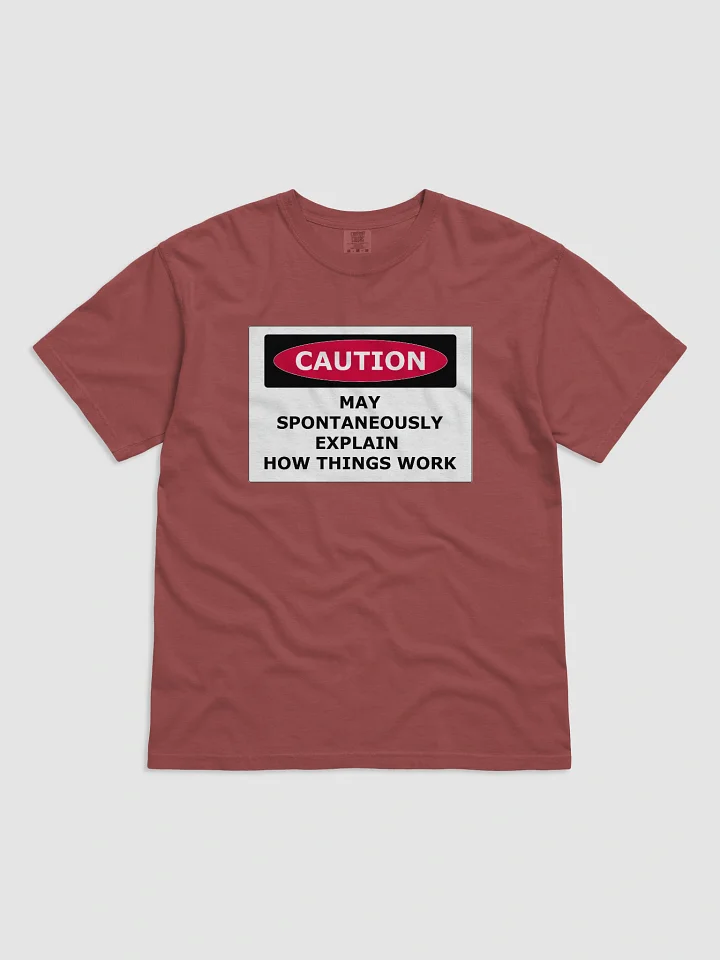 CAUTION spontaneous T-shirt product image (5)