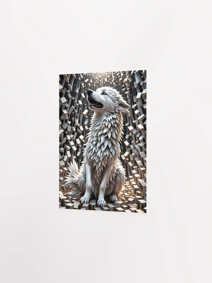 Mystic Wolf Matte Poster product image (11)