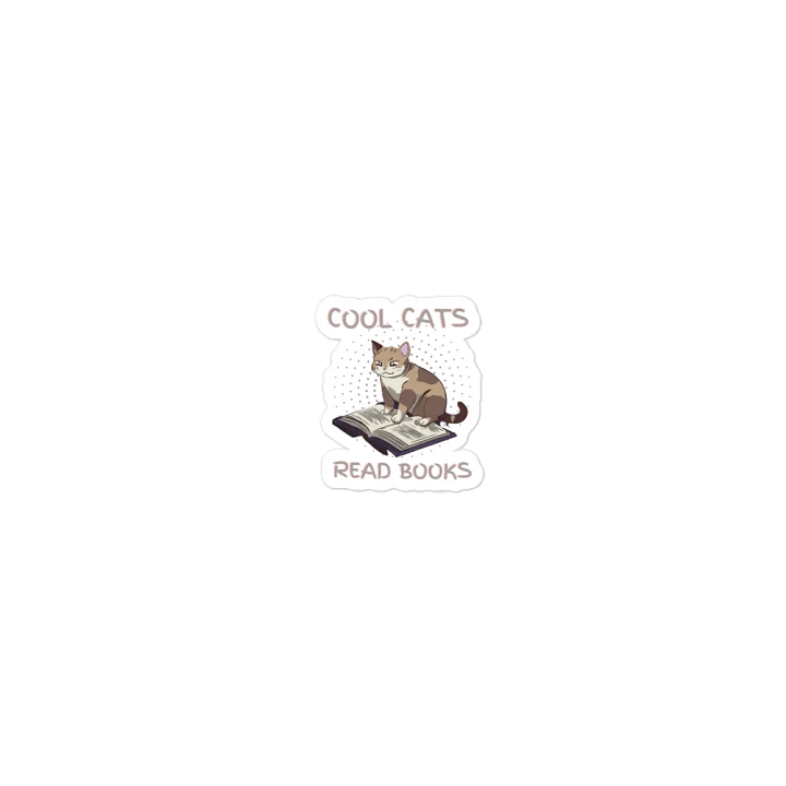 Cool Cats Read Books - Magnet product image (1)