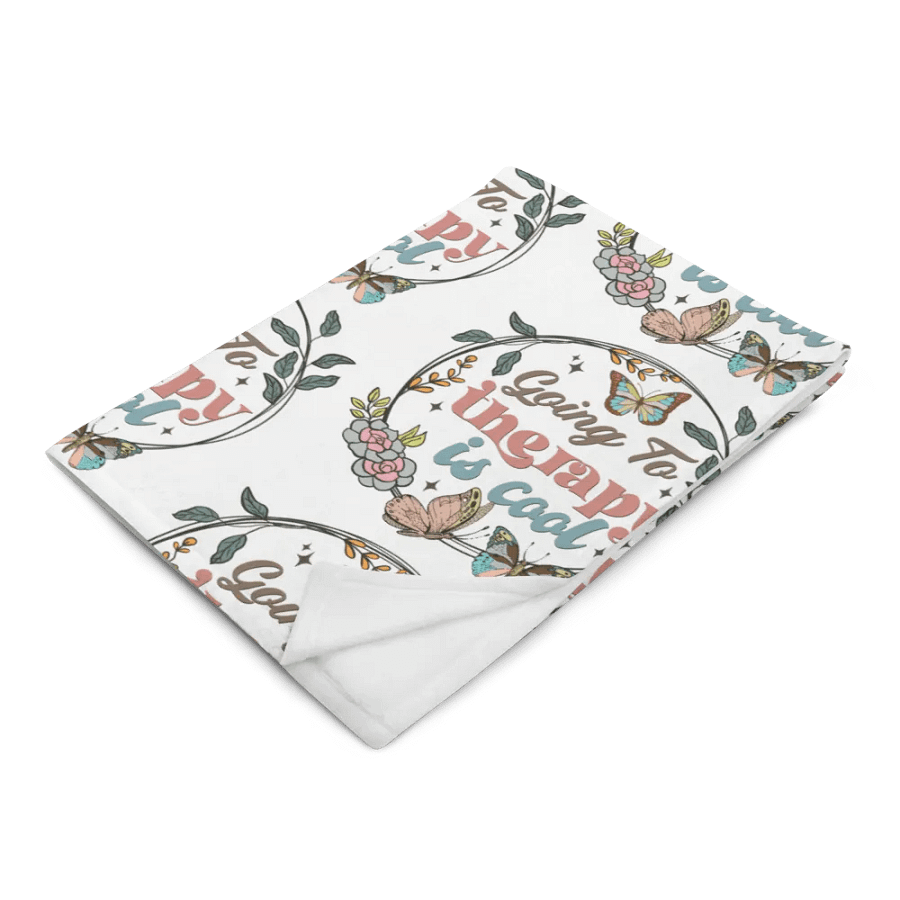Going To Therapy Is Cool Blanket product image (2)