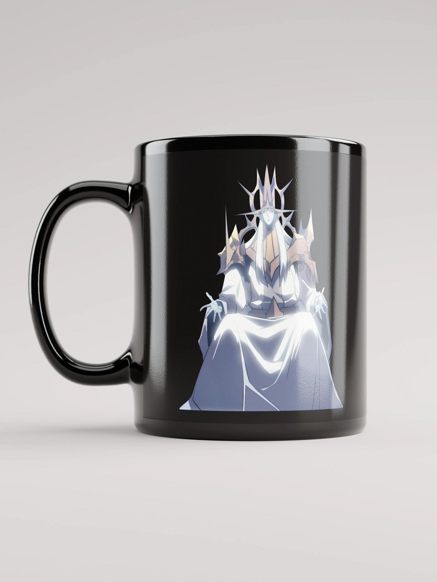 Solo Leveling: The Absolute Being Design Black Glossy Mug product image (12)