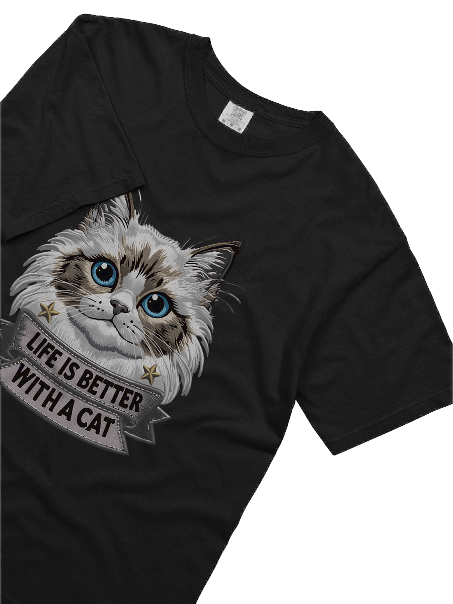 Fluffy Cat Bliss T-Shirt product image (61)