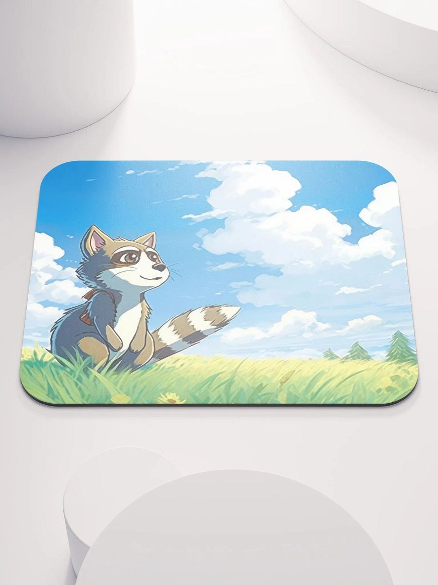 Ghibli Raccoon Mousepad product image (1)
