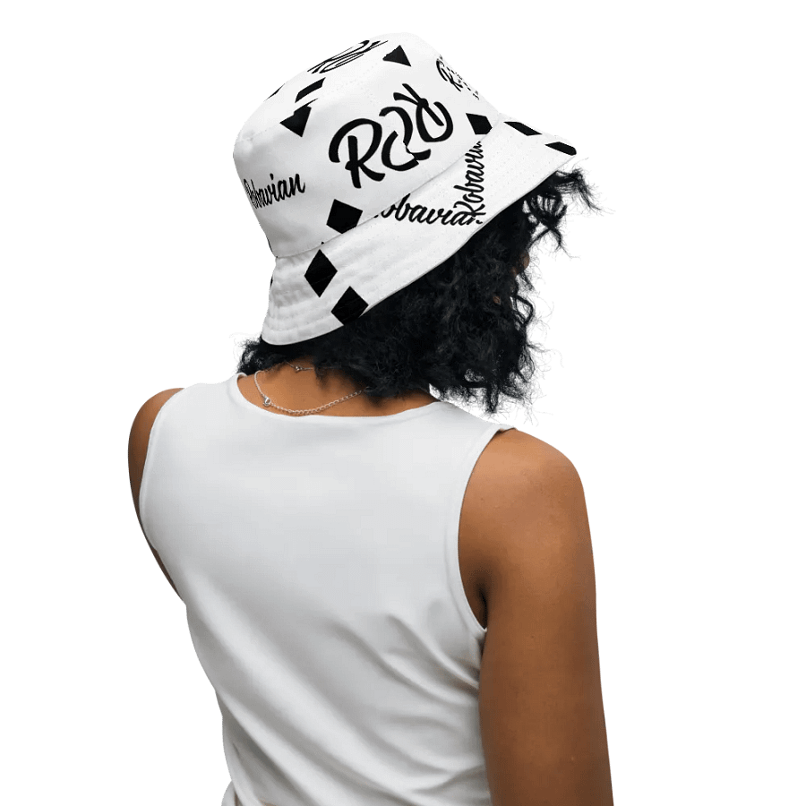 Robavian Black and WhiteBucket Hat product image (8)