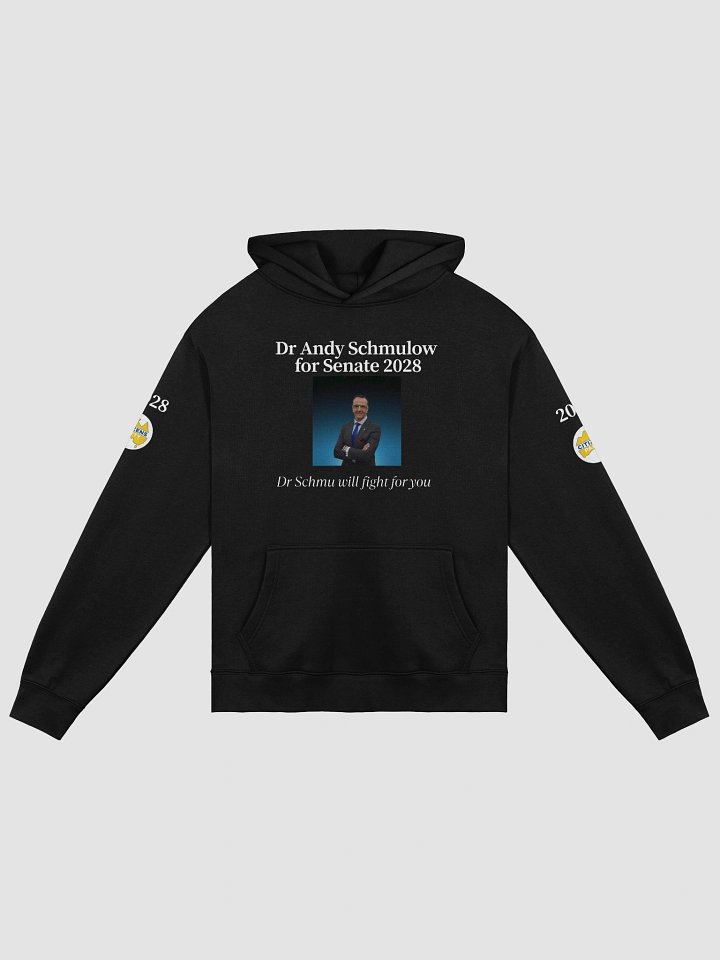 Dr Schmu will fight for you hoodie (Black) product image (1)