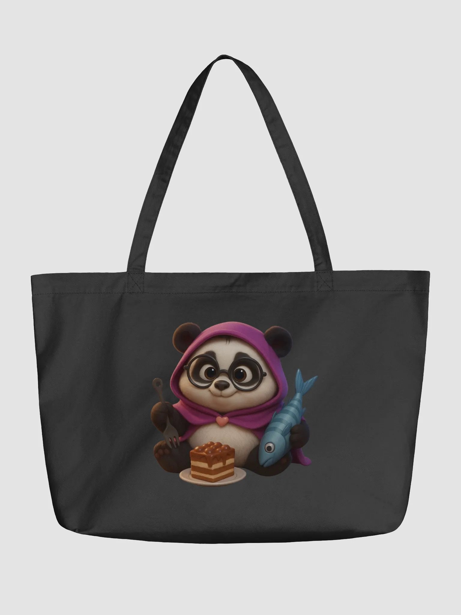 Yummy Panda - Organic Cotton Tote product image (2)