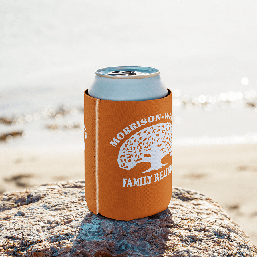 "Morrison-Werner Family Tree" Can Coozie (Orange) product image (8)