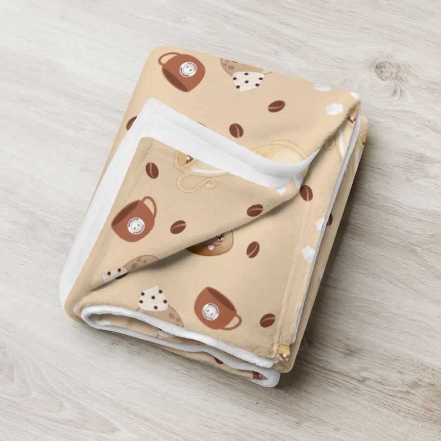 Coffee Slime Throw Blanket product image (6)