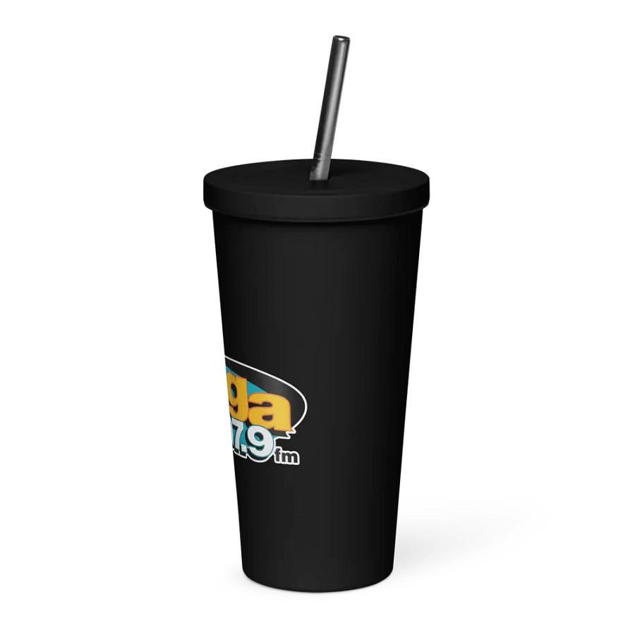 Mega 97.9 Insulated Tumbler with a Straw product image (3)