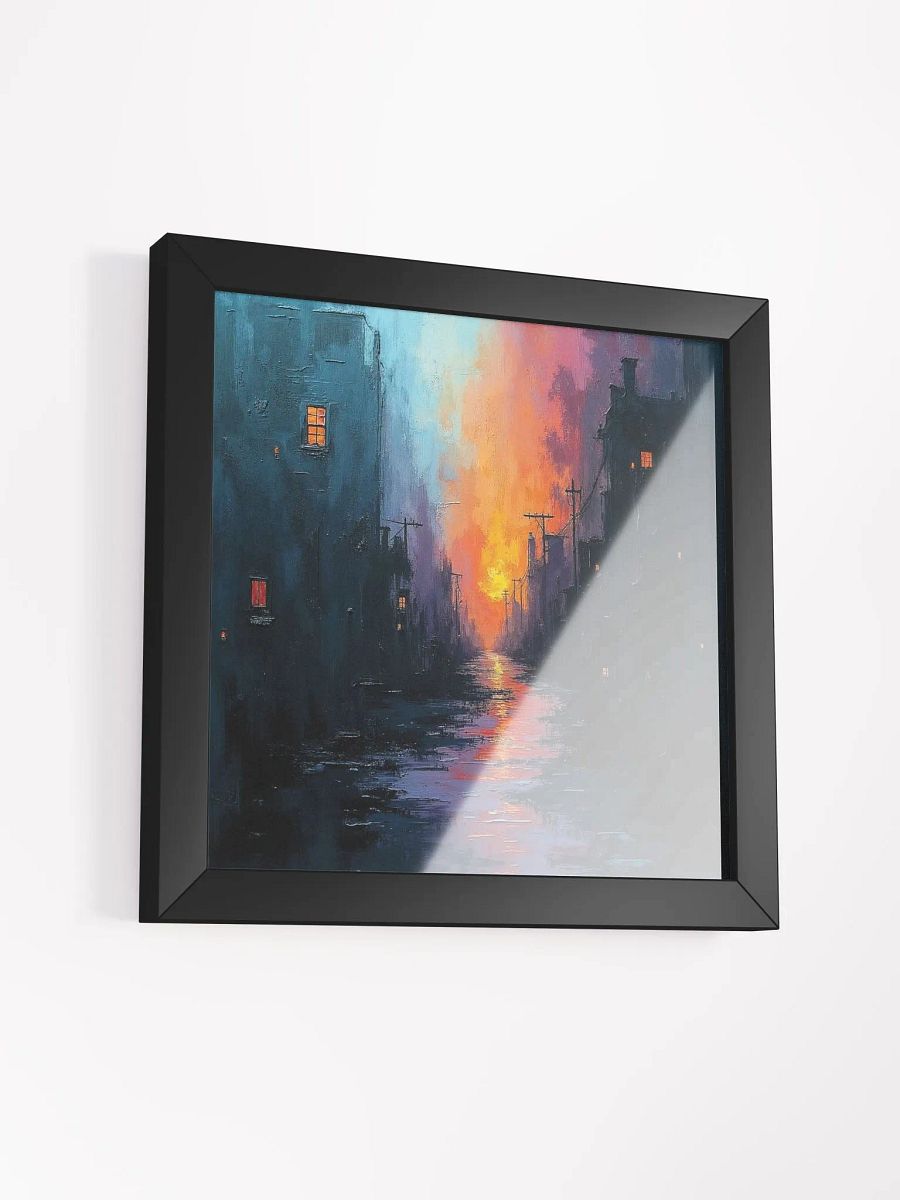 City Sunset Reflection Framed Print product image (22)