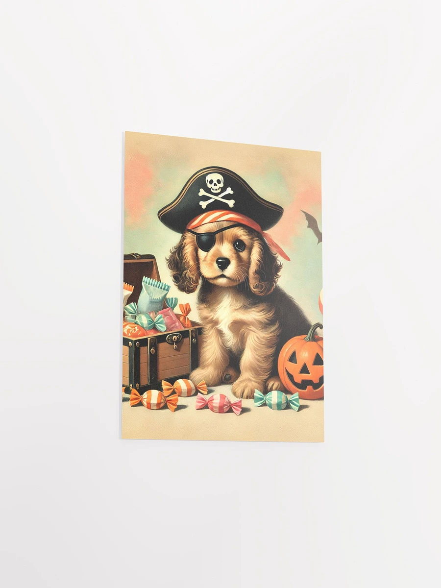 Pirate Cocker Spaniel Puppy Halloween Adventure Poster product image (24)