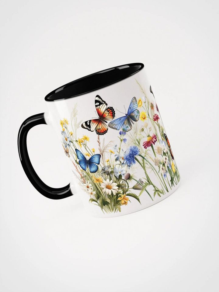 Fluttering Blooms Accent Mug product image (2)
