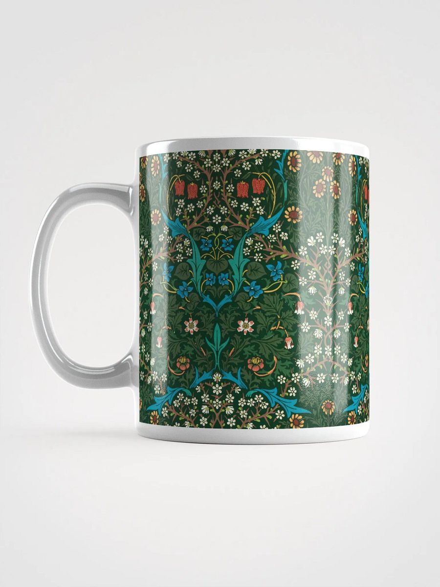 Tulip Pattern White Glossy Mug product image (6)