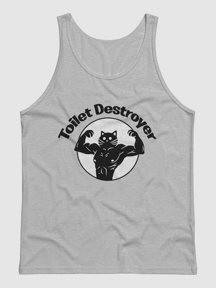 Toilet Destroyer Black Logo Tank Top product image (1)