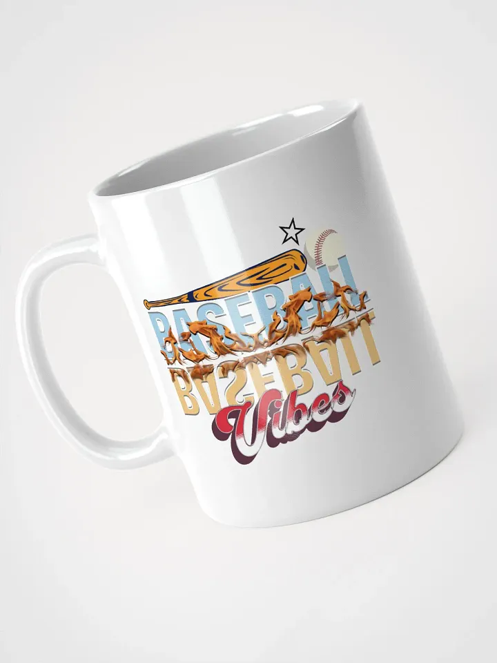 Baseball Flaming Vibes Mug product image (2)