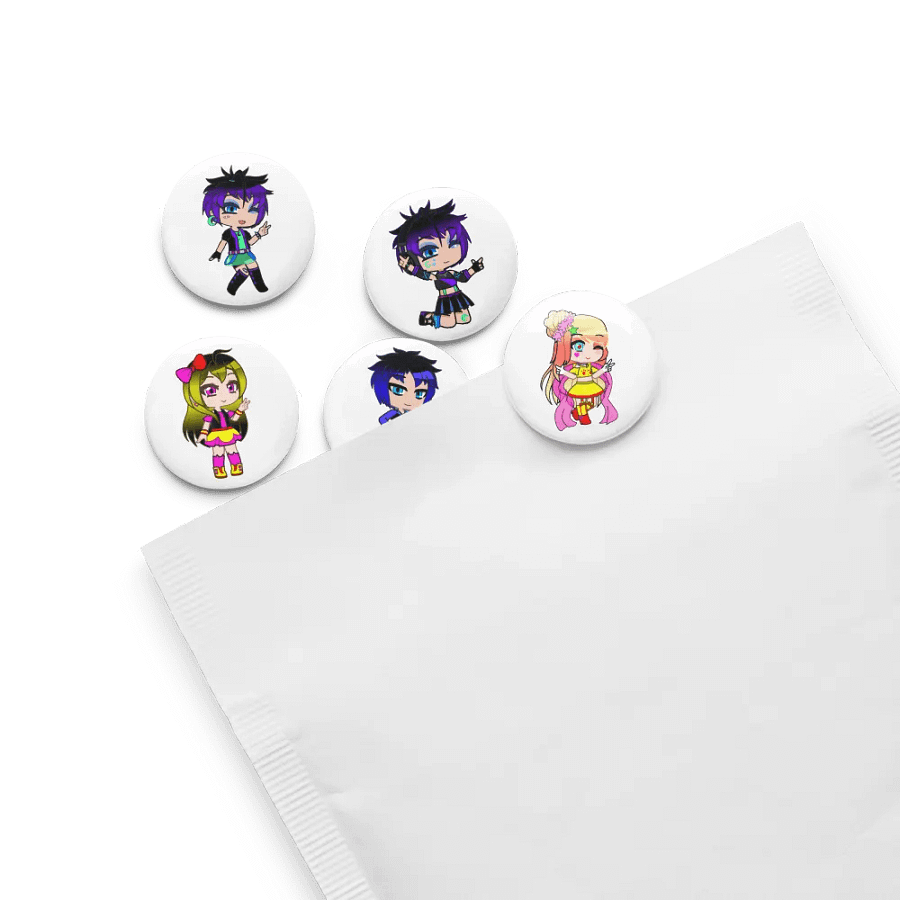 The Midnight Rockers button set 1 product image (13)