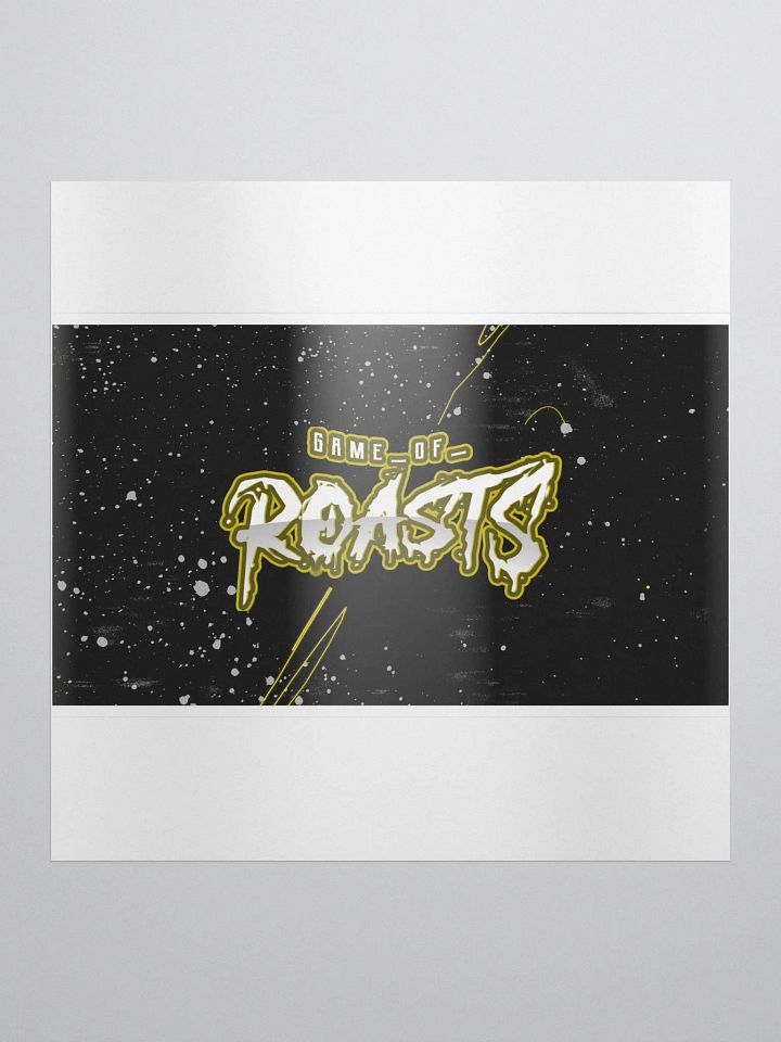 Black Backdrop Sticker product image (1)