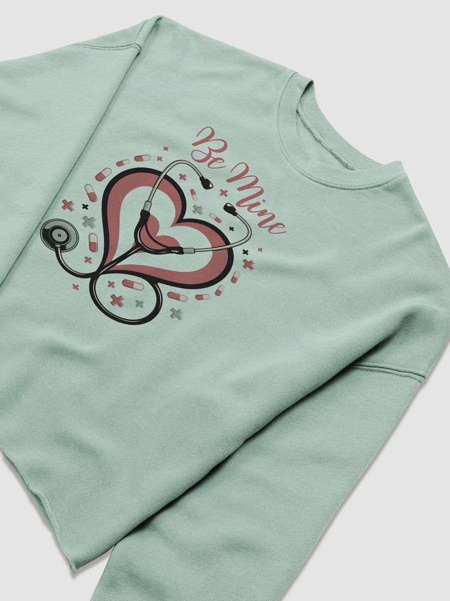Be Mine, or I'll Have to Chart About It - Crop Sweatshirt product image (21)