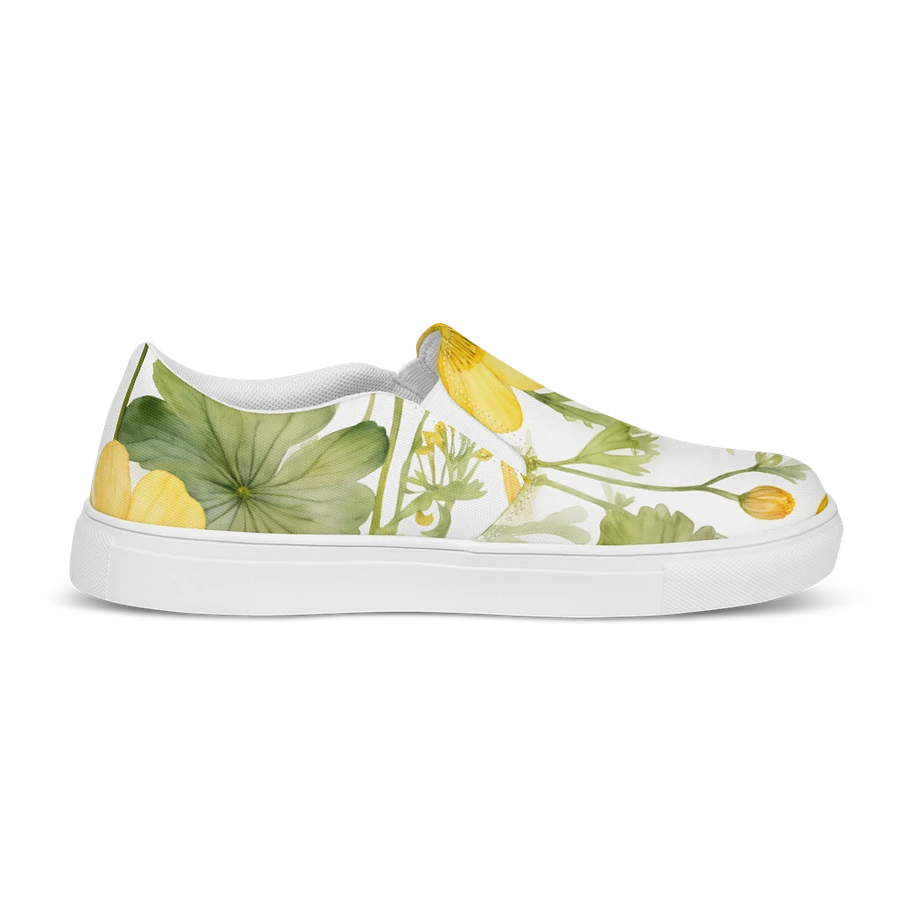 Buttercups in Bloom Slip-On Canvas Shoes product image (9)