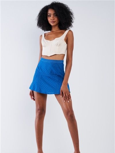 Crochet mini skirt product image (1)