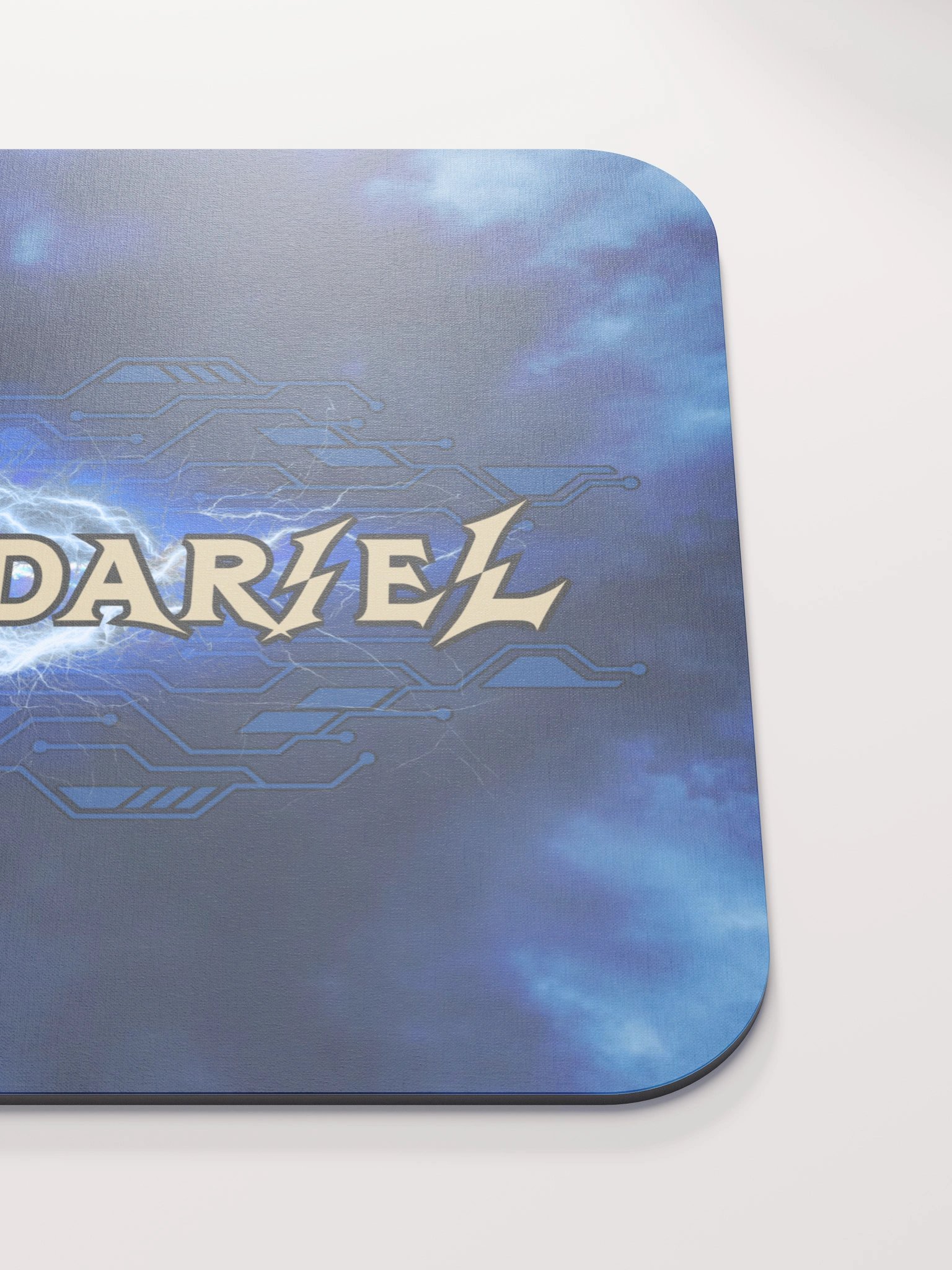 Aerandariel Electric Blue Lightning Mouse Pad product image (5)