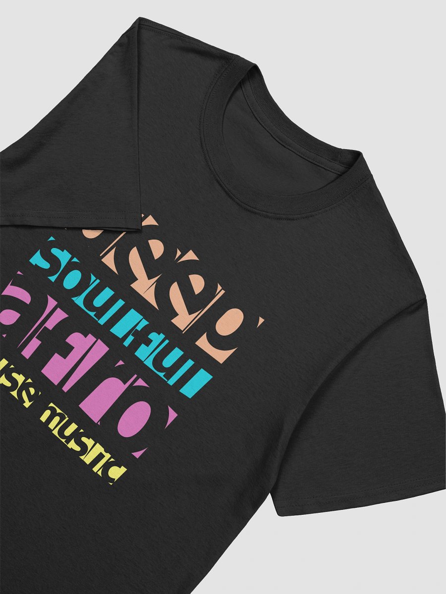 Vibrant Artistic Text Unisex T-Shirt product image (8)