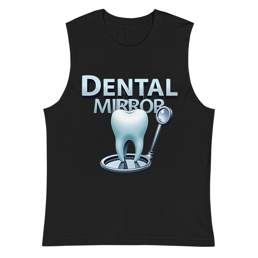 Dental Mirror Graphic Muscle Tank product image (2)