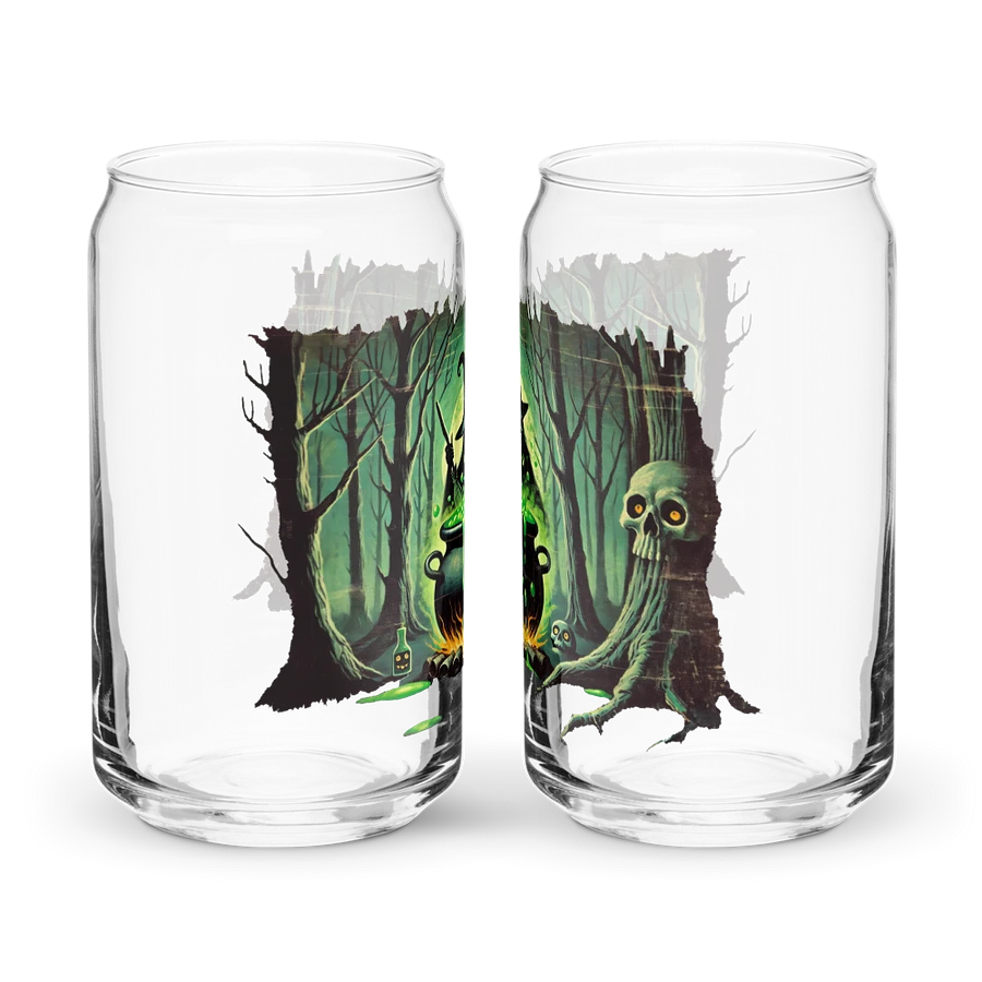 Cauldron Monster Halloween Brew Glass (Distressed Look) product image (29)