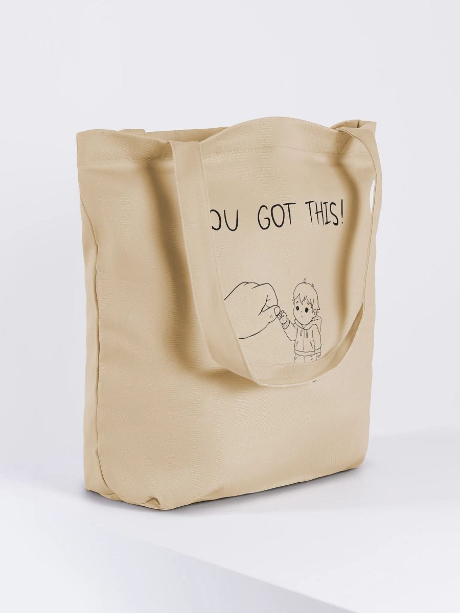 You Got This! Organic Tote Bag product image (4)