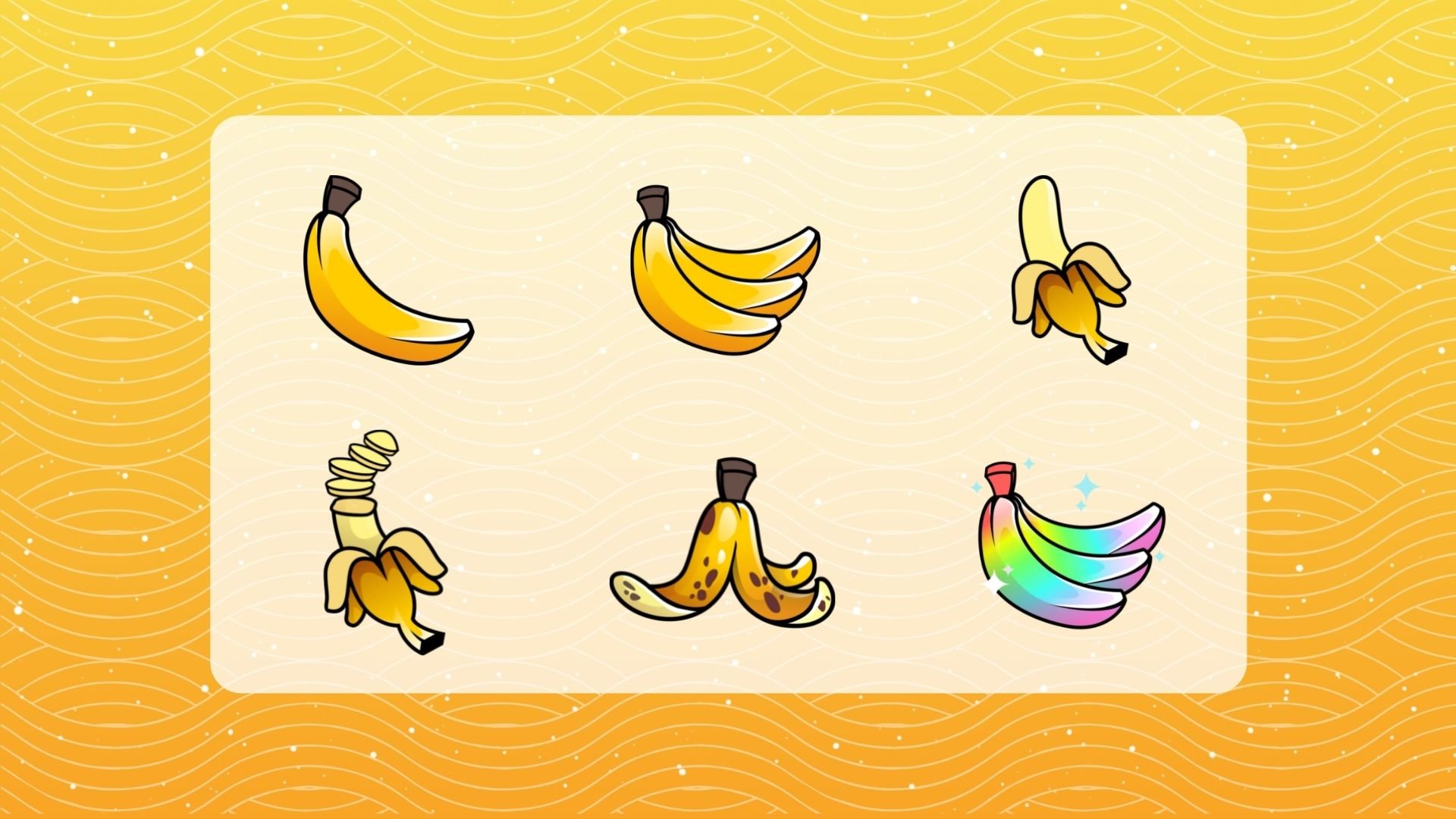 Banana Badges 6-Pack product image (2)