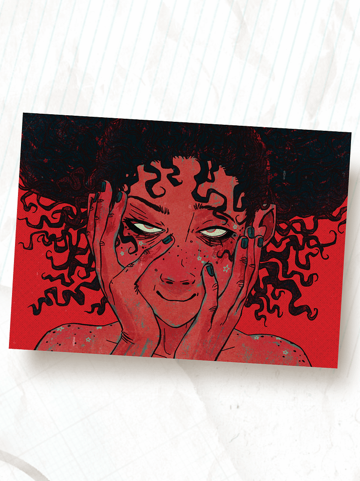 Bad Time Janey - POSTCARD product image (1)
