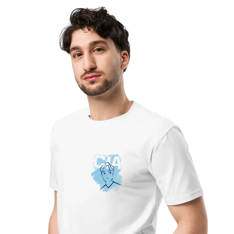 CIA David Unisex Premium T-shirt Blue product image (5)