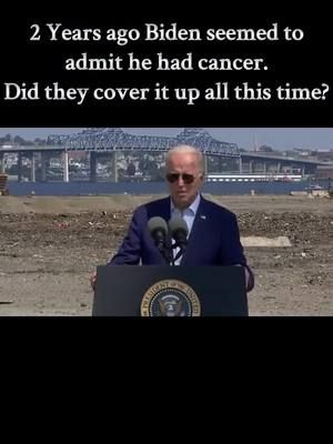 On the news that Joe Biden has cancer, we bring up this 2 year old clip where he accidentally seemed to admit he had it. Did they hide it the whole time?