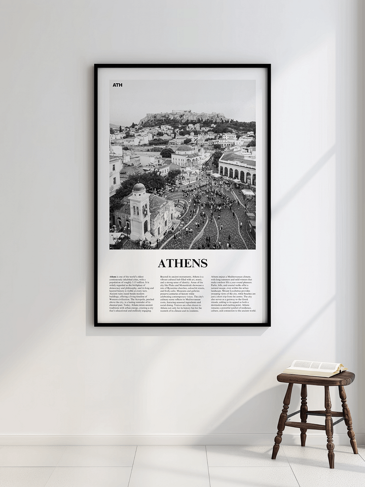 Athens 01 Newspaper Poster product image (2)