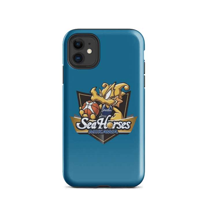 Tough Case for iPhone® SeaHorses Mikawa Crest/Logo product image (2)