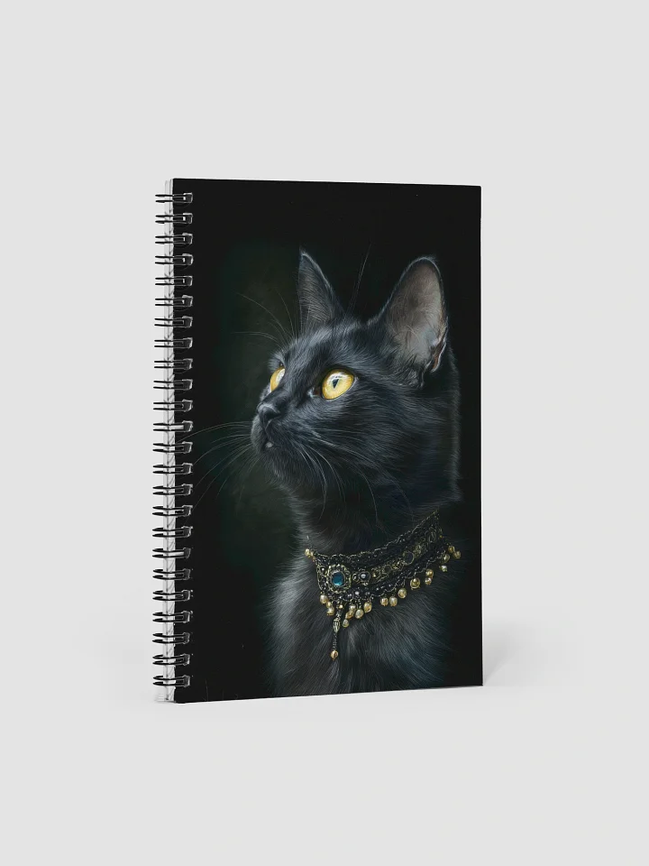 Regal Black Cat - Spiral Notebook product image (1)