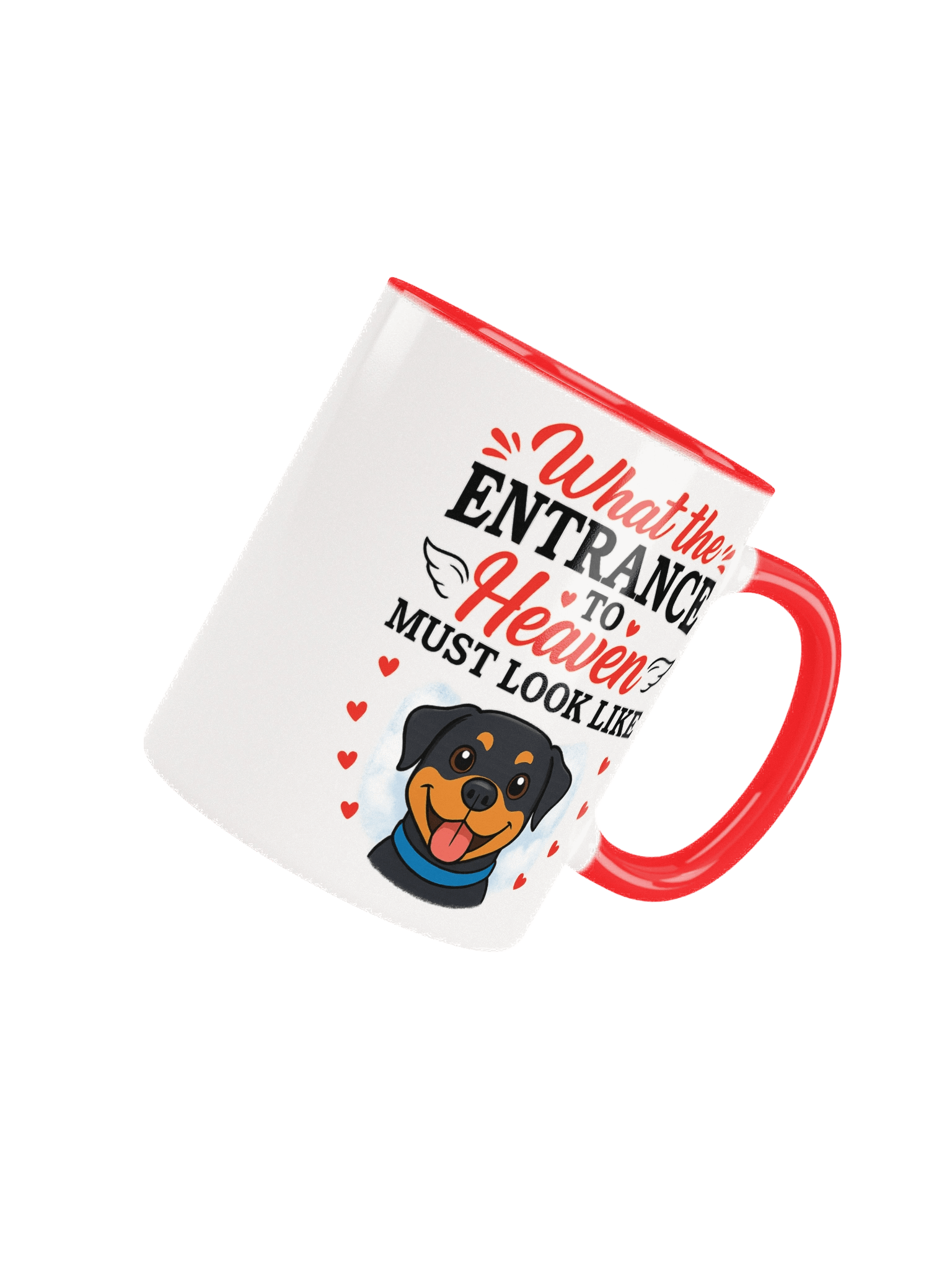 Heavenly Rottweiler Ceramic Mug product image (7)