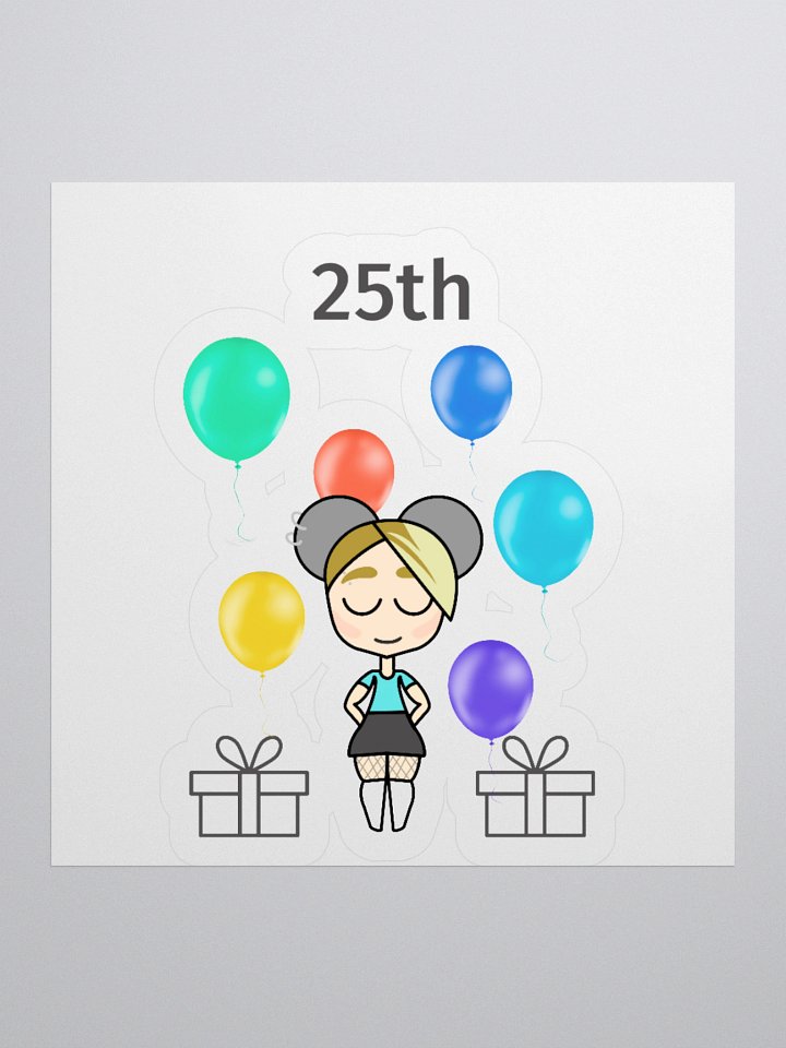 Birthday Edition Mickmouse Sticker product image (1)