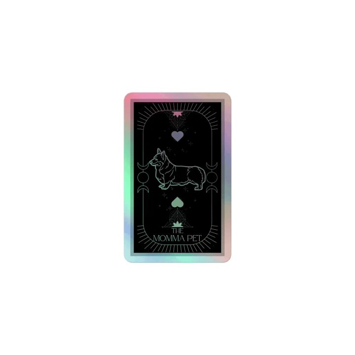 The Momma Pet Holographic Sticker product image (1)