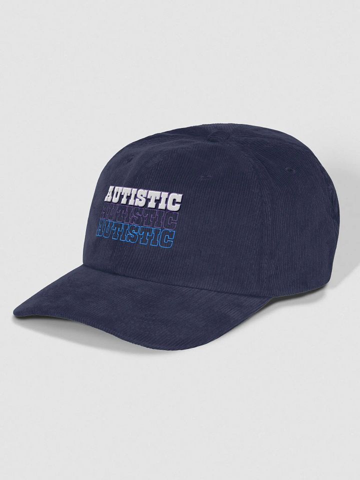 AUTISTIC corduroy dad hat product image (25)
