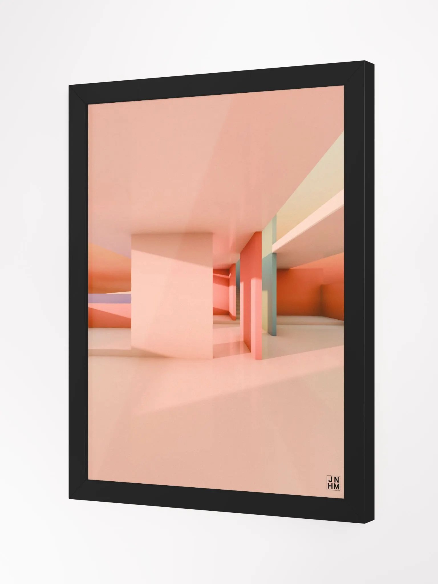 Architectural Landscape - Summer Pastel 04 12"x16" product image (3)