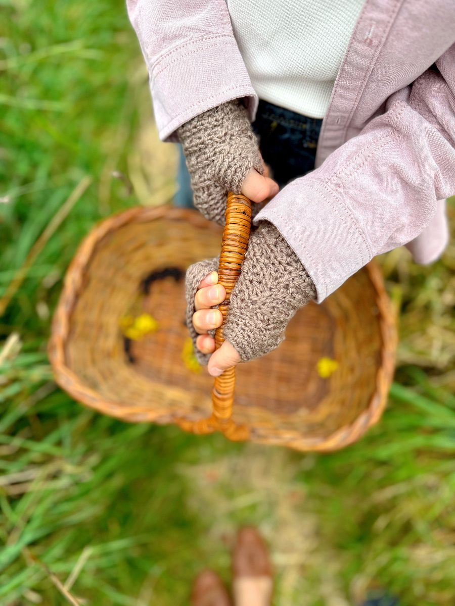 Mystical Mitts - Crochet Fingerless Mitts Pattern Child to Adult Sizes product image (3)