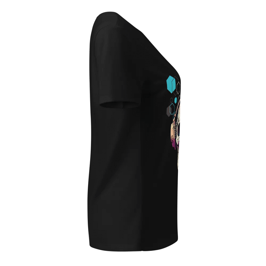 Groove Reaper Fitted V-Neck Tee product image (3)
