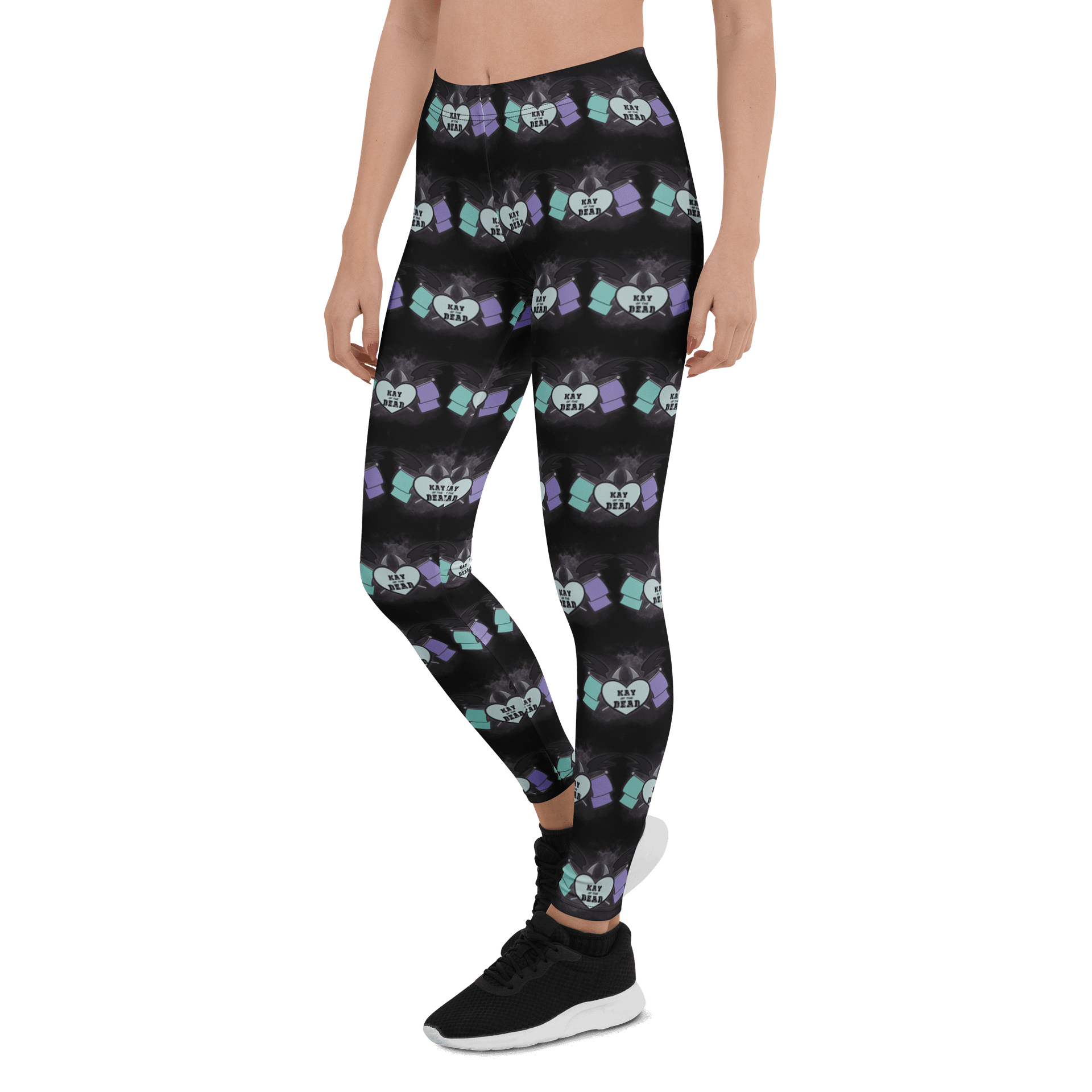 Kay_of_the_Dead Logo Leggings product image (4)